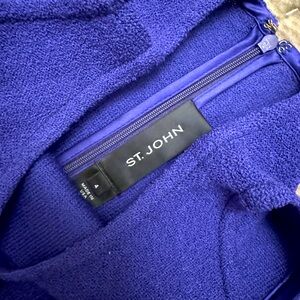 Size 4 St John Purple Dress